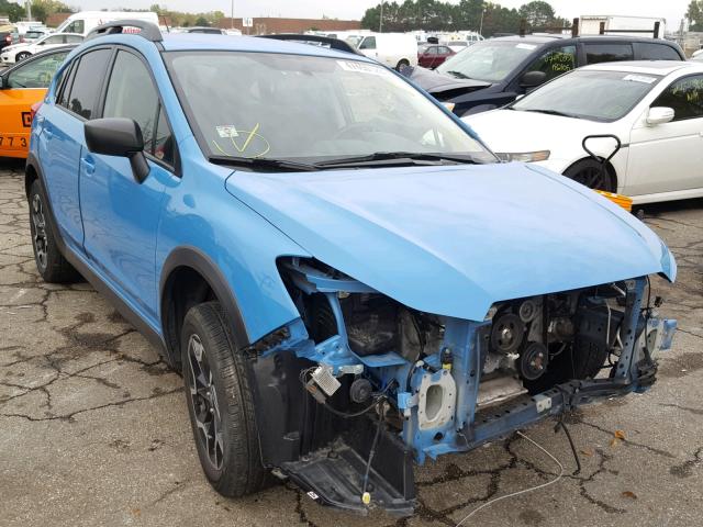 JF2GPAAC5G9260863 - 2016 SUBARU CROSSTREK BLUE photo 1