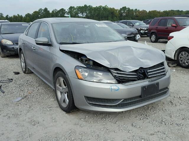 1VWBP7A35DC040548 - 2013 VOLKSWAGEN PASSAT SE GRAY photo 1