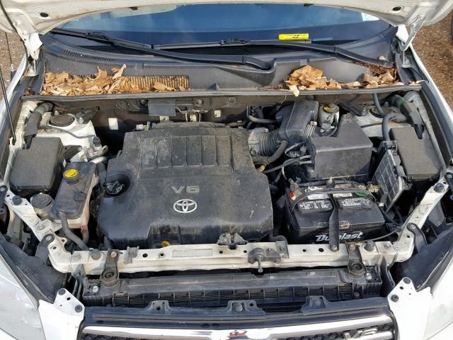 JTMZK31V385022022 - 2008 TOYOTA RAV4 LIMIT WHITE photo 7