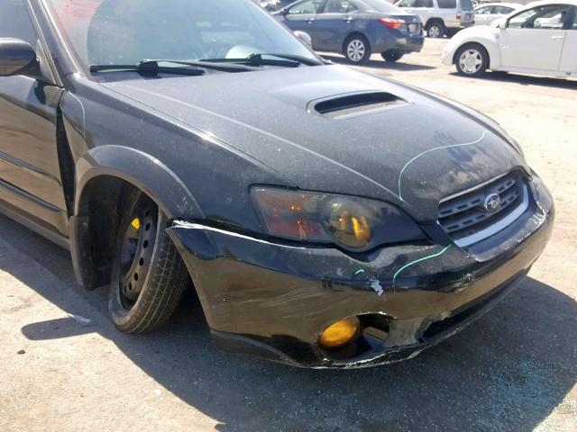 4S4BP67C256338099 - 2005 SUBARU LEGACY OUT BLACK photo 9