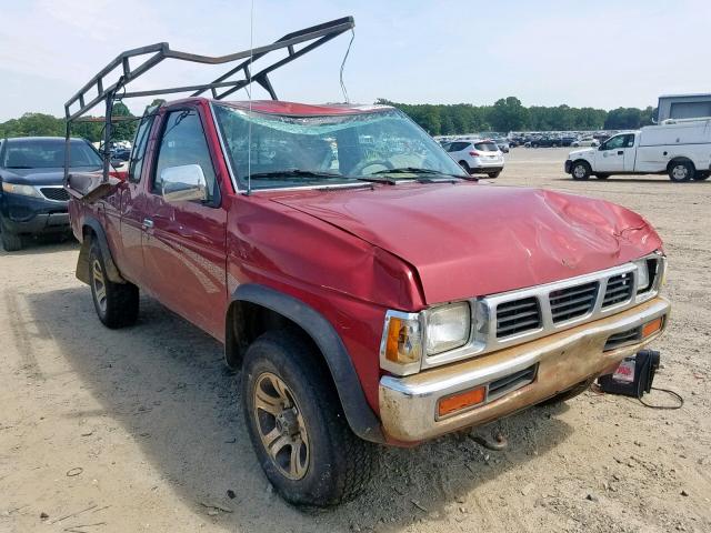 1N6SD16Y6VC379623 - 1997 NISSAN TRUCK KING RED photo 1