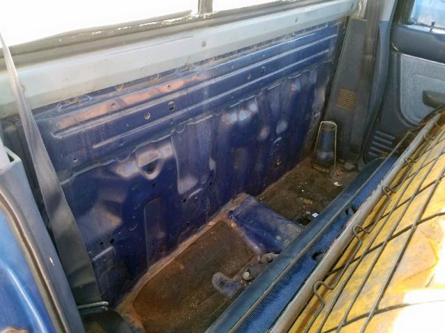 JN6HD12H3GW001079 - 1986 NISSAN D21 LONG B BLUE photo 6