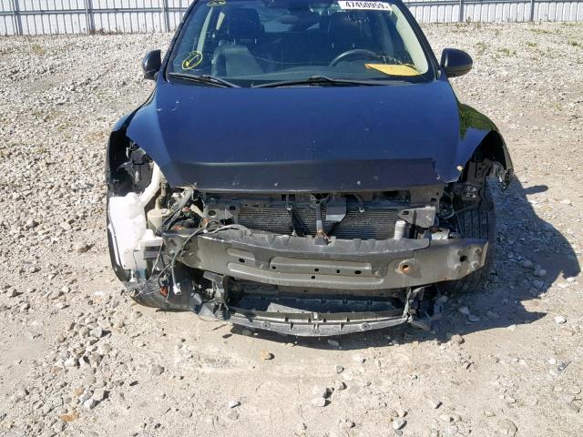 JM1BL1H55A1339323 - 2010 MAZDA 3 S BLACK photo 9