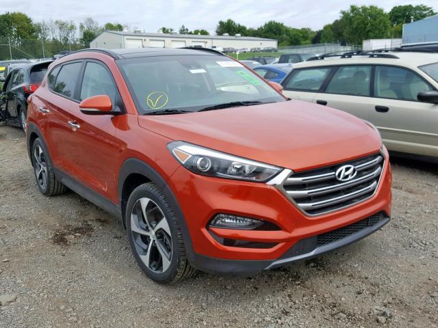 KM8J3CA20GU072554 - 2016 HYUNDAI TUCSON LIM ORANGE photo 1