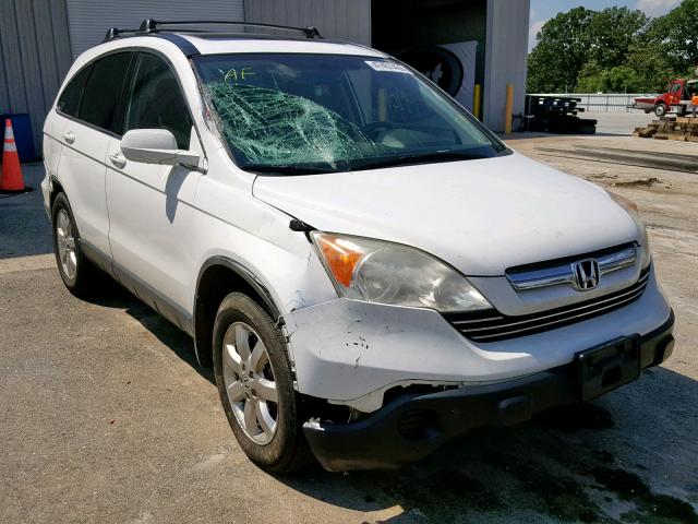 JHLRE48748C037678 - 2008 HONDA CR-V EXL WHITE photo 1