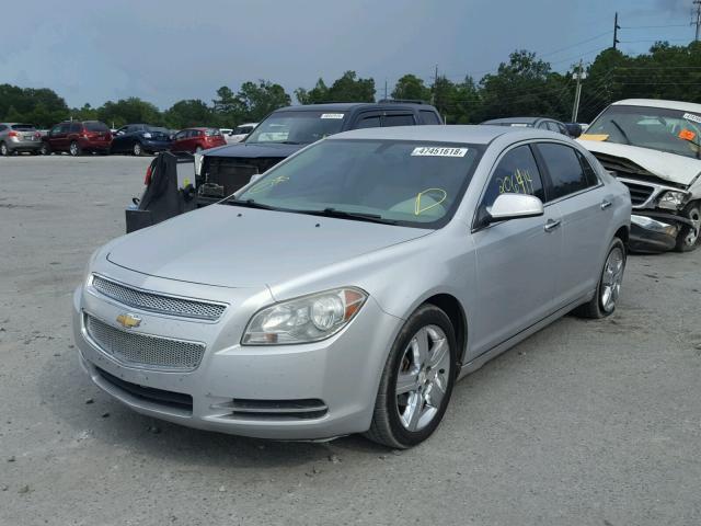 1G1ZD5EU1BF224570 - 2011 CHEVROLET MALIBU 2LT GRAY photo 2