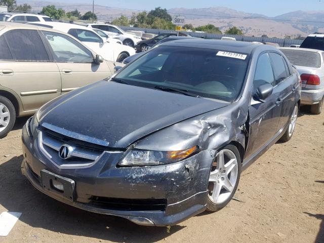 19UUA66206A066014 - 2006 ACURA 3.2TL GRAY photo 2