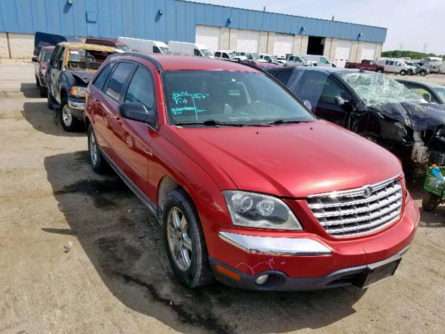 2C8GF68444R293760 - 2004 CHRYSLER PACIFICA RED photo 1