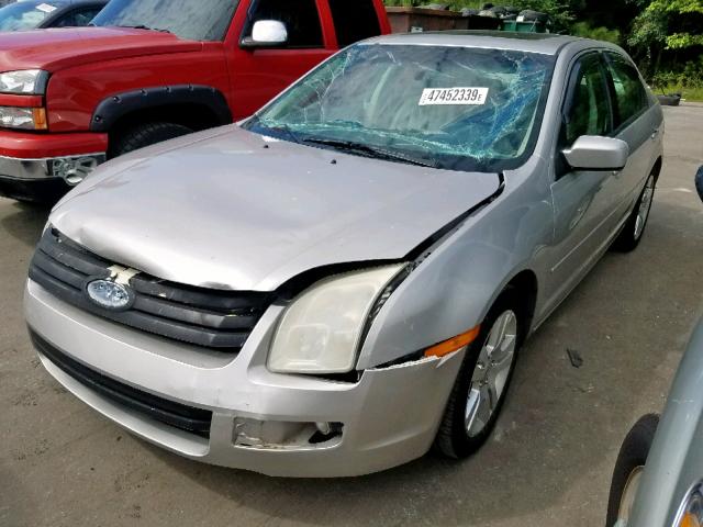 3FAHP02117R148226 - 2007 FORD FUSION SEL SILVER photo 2