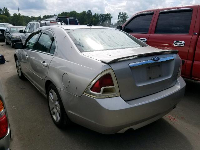 3FAHP02117R148226 - 2007 FORD FUSION SEL SILVER photo 3