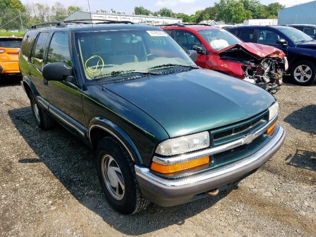 1GNDT13WX1K262099 - 2001 CHEVROLET BLAZER GREEN photo 1