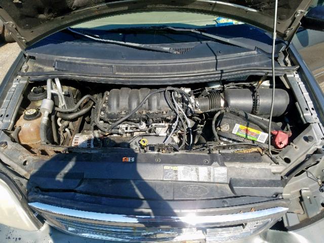 2FMZA52422BA07451 - 2002 FORD WINDSTAR S GREEN photo 7