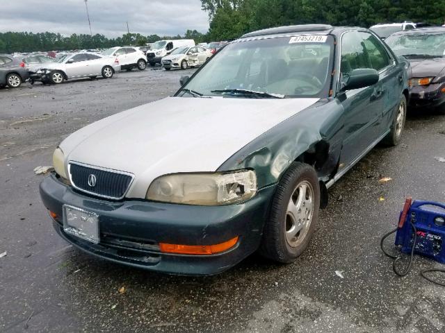 JH4UA3646WC005266 - 1998 ACURA 3.2TL BLUE photo 2