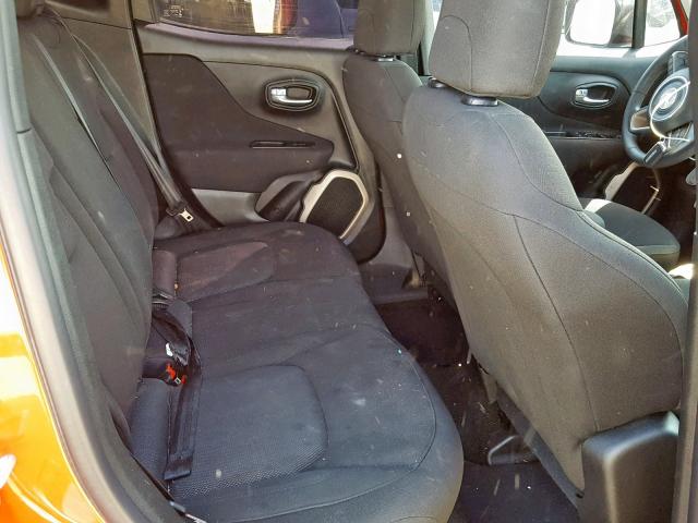 ZACCJBAB8HPG25774 - 2017 JEEP RENEGADE S RED photo 6