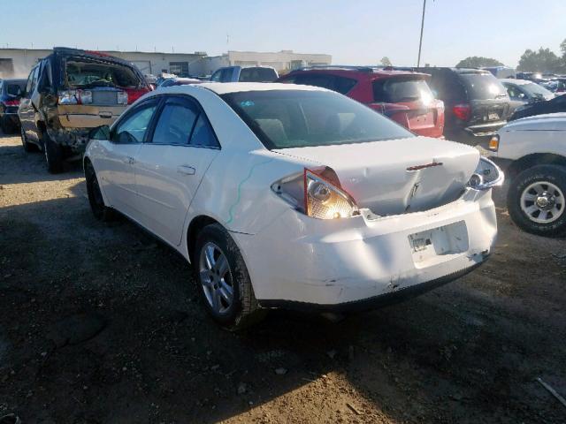 1G2ZF58B474176338 - 2007 PONTIAC G6 VALUE L WHITE photo 3