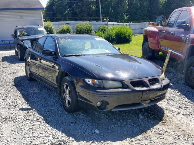 1G2WP52K12F140368 - 2002 PONTIAC GRAND PRIX BLACK photo 1