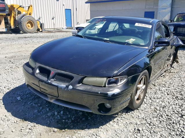 1G2WP52K12F140368 - 2002 PONTIAC GRAND PRIX BLACK photo 2