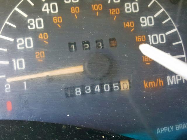 1G2WP52K12F140368 - 2002 PONTIAC GRAND PRIX BLACK photo 8