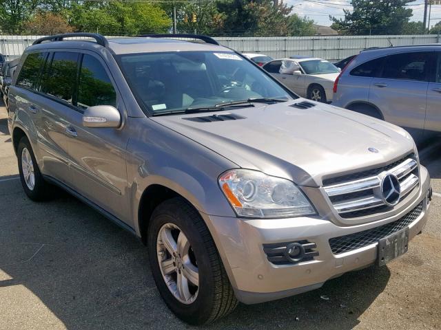 4JGBF71E37A217634 - 2007 MERCEDES-BENZ GL 450 4MA SILVER photo 1