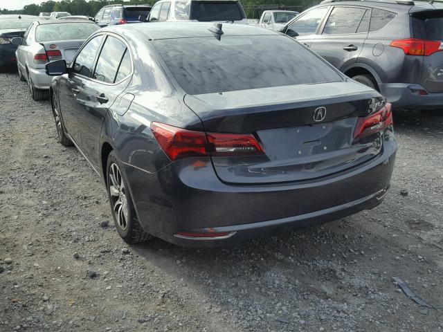 19UUB1F38FA010928 - 2015 ACURA TLX BLACK photo 3