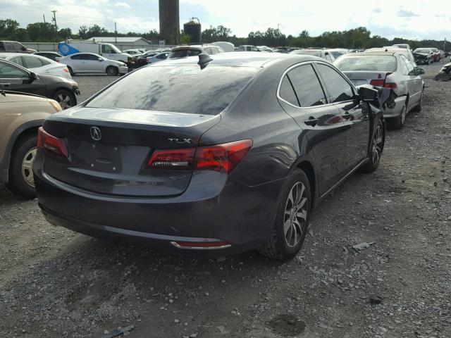 19UUB1F38FA010928 - 2015 ACURA TLX BLACK photo 4