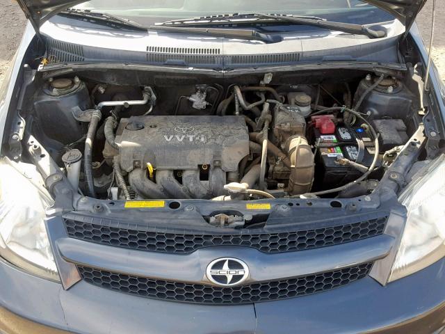 JTKKT624360156229 - 2006 TOYOTA SCION XA GRAY photo 7