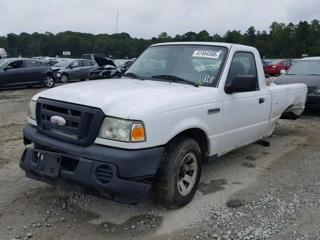 1FTYR10D68PB14086 - 2008 FORD RANGER WHITE photo 2