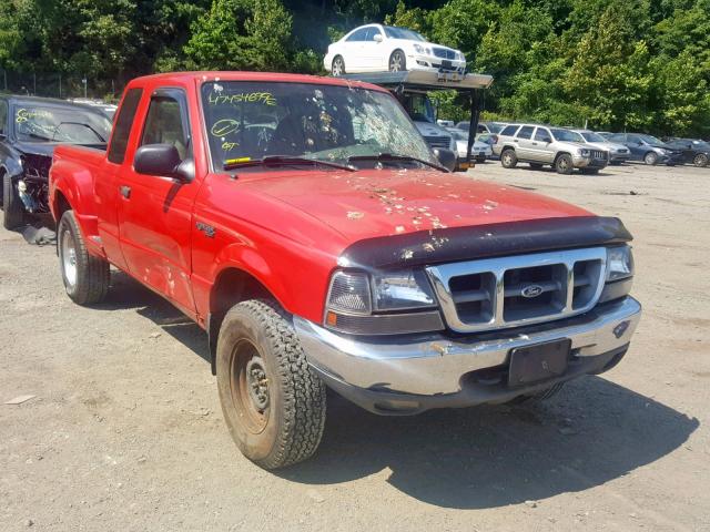 1FTZR15V7YPC15840 - 2000 FORD RANGER SUP RED photo 1