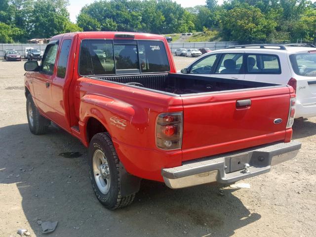 1FTZR15V7YPC15840 - 2000 FORD RANGER SUP RED photo 3