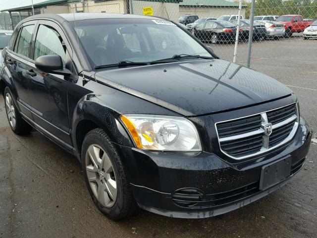 1B3HB48B57D147638 - 2007 DODGE CALIBER SX BLACK photo 1