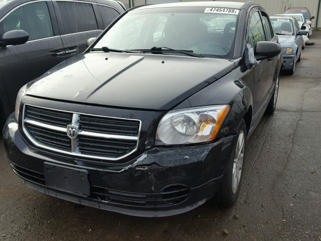 1B3HB48B57D147638 - 2007 DODGE CALIBER SX BLACK photo 2