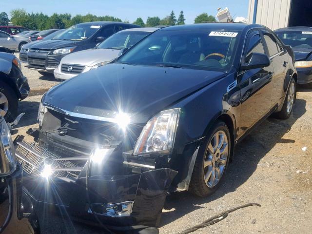 1G6DU57V490164971 - 2009 CADILLAC CTS HI FEA BLACK photo 2