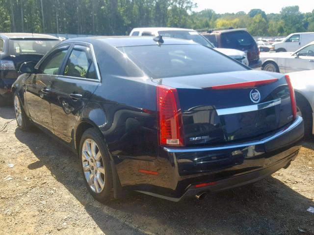 1G6DU57V490164971 - 2009 CADILLAC CTS HI FEA BLACK photo 3