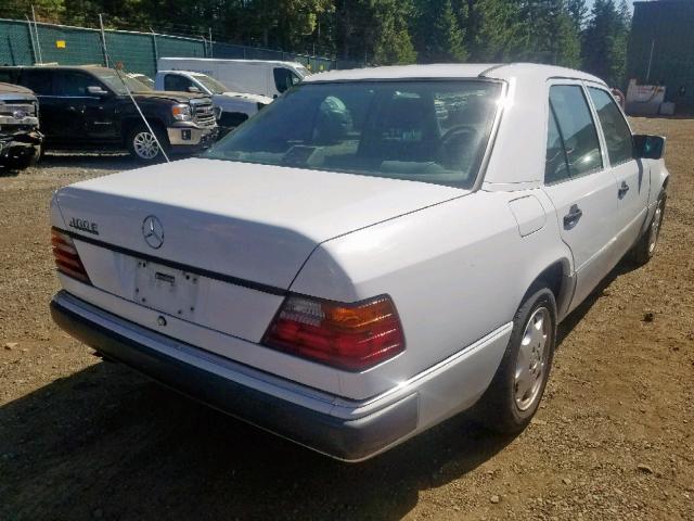 WDBEA34E5PB952550 - 1993 MERCEDES-BENZ 400 E WHITE photo 4