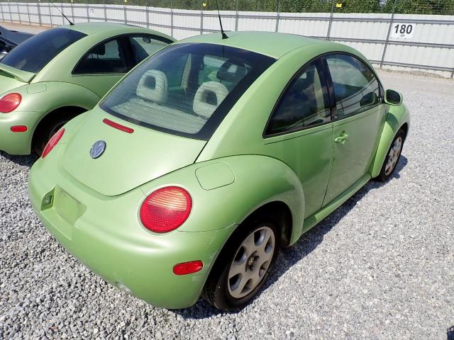 3VWCB21C72M408049 - 2002 VOLKSWAGEN NEW BEETLE Yaşıl foto 4