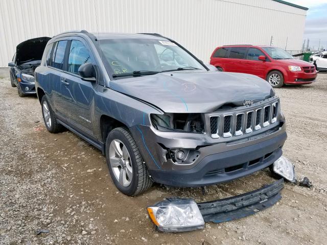 1C4NJDAB5DD269958 - 2013 JEEP COMPASS GRAY photo 1