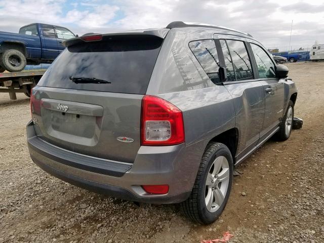 1C4NJDAB5DD269958 - 2013 JEEP COMPASS GRAY photo 4