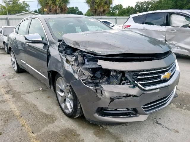 2G1125S34J9109354 - 2018 CHEVROLET IMPALA PRE GRAY photo 1