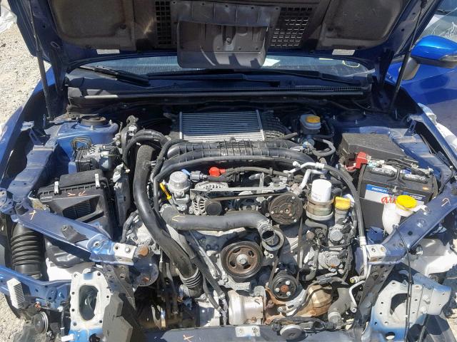 JF1VA1J61G8800271 - 2016 SUBARU WRX LIMITE BLUE photo 7