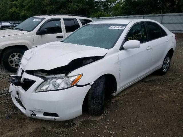 4T4BE46K59R132401 - 2009 TOYOTA CAMRY BASE WHITE photo 2