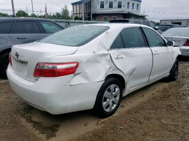 4T4BE46K59R132401 - 2009 TOYOTA CAMRY BASE WHITE photo 4