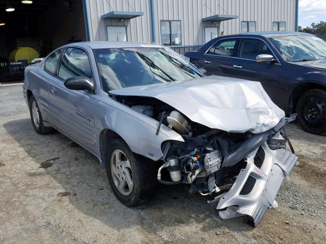 1G2NE12E3XM821333 - 1999 PONTIAC GRAND AM S SILVER photo 1