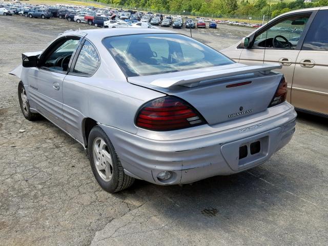1G2NE12E3XM821333 - 1999 PONTIAC GRAND AM S SILVER photo 3