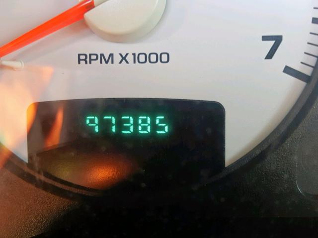 1D7KU28D24J189255 - 2004 DODGE RAM 2500 S Կապույտ լուսանկար 8
