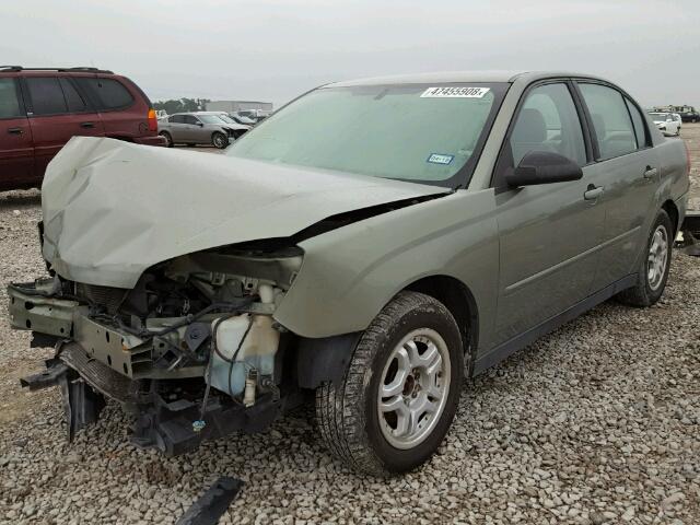 1G1ZT54845F223232 - 2005 CHEVROLET MALIBU LS 绿色 照片 2