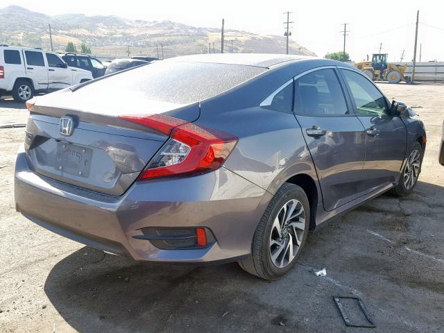 19XFC2F74GE044568 - 2016 HONDA CIVIC EX GRAY photo 4