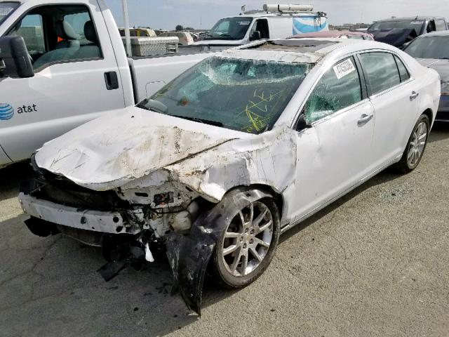 1G1ZG5E72CF117644 - 2012 CHEVROLET MALIBU LTZ თეთრი ფოტო 2