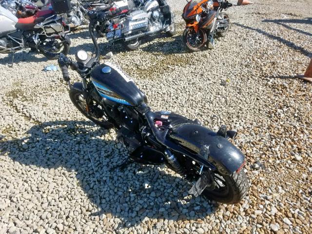 1HD1LP319KC420722 - 2019 HARLEY-DAVIDSON XL1200 NS BLACK photo 3