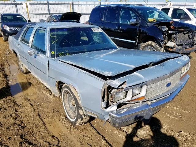 2FABP74F0KX224942 - 1989 FORD CROWN VICT SILVER photo 1