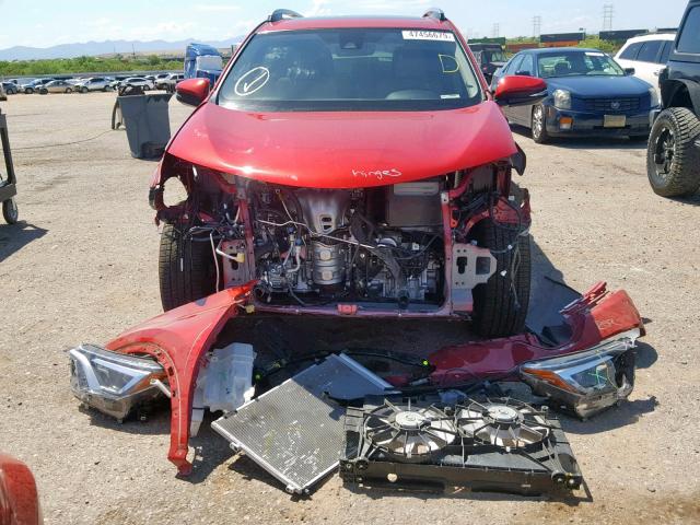 JTMDFREV6HJ121582 - 2017 TOYOTA RAV4 LIMIT RED photo 9